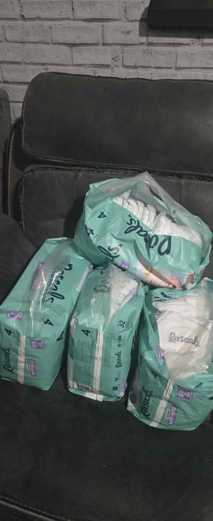Photo of free Packs of size 4 rascal nappies (South East London) #1