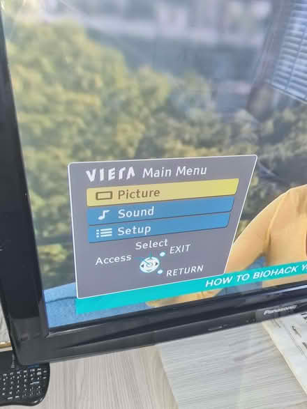 Photo of free (NOT A SMART TV) Panasonic Viera Plasma 37"Tv (Dog Kennel SE15) #4