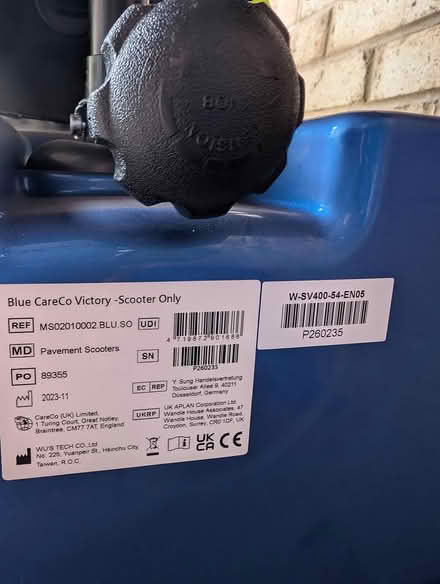 Photo of free CareCo Victory Mobility Scooter (Woodbridge IP12) #3