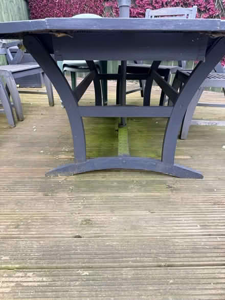 Photo of free Large garden table and chairs (Gateshead NE10) #4