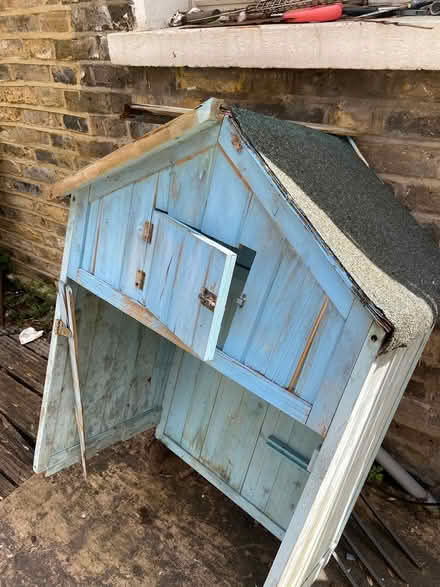 Photo of free Old broken small tall shed (SE153BS) #1