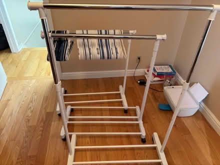 Photo of free Adjustable height clothes racks (Orleans) #1