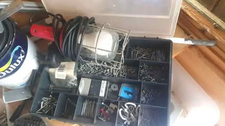 Photo of free Shed stuff - including paint, nails, heater, ladders (Hove BN3) #3