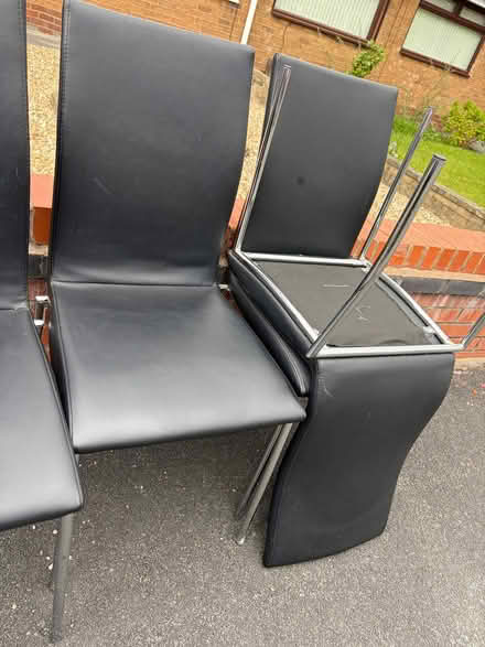 Photo of free 4 dining room chairs (Paddington WA1) #2