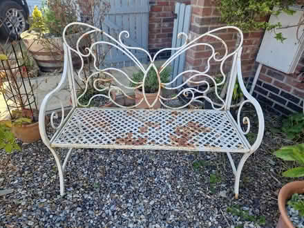 Photo of free Metal bench (Martham NR29) #1