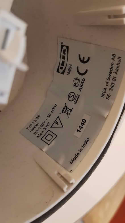 Photo of free IKEA ceiling lamp (Eastville BS5) #3