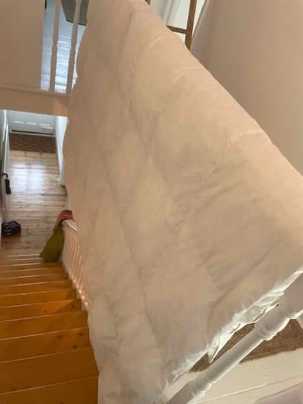 Photo of free Queen feather winter duvet 13.5 Tog (Haringey, near St Ann's, N15) #1