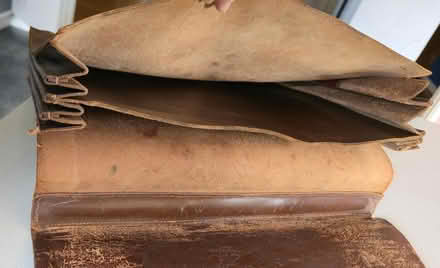 Photo of free Old leather briefcase (Neat Enstone OX7) #3