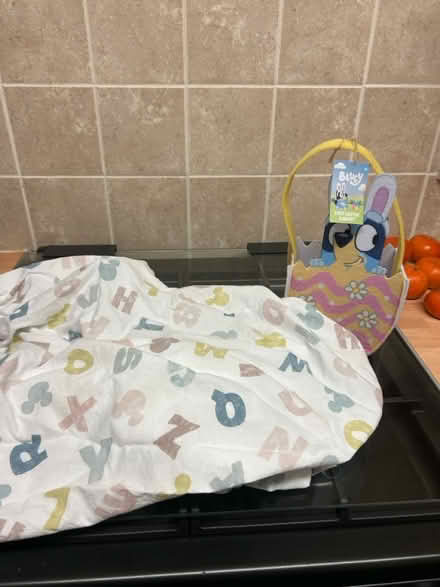 Photo of free disney fitted cot mattress cover (moston M40,) #1