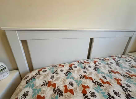 Photo of free King size ikea bed with storage (PE38LB) #4