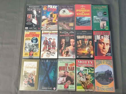 Photo of free 45 x retail VHS tapes (Norton Canes WS11) #3