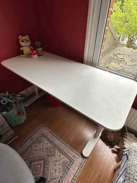 Photo of free White IKEA office desk (Farnborough GU14) #1