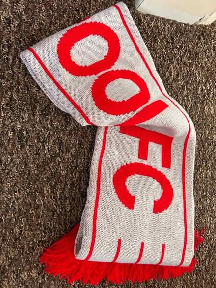 Photo of free LFC scarf and bin badge (Skerton LA1) #2