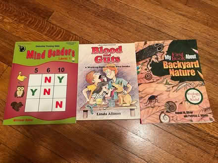 Photo of free 3 educational kids activity books (Kensington Brooklyn) #1