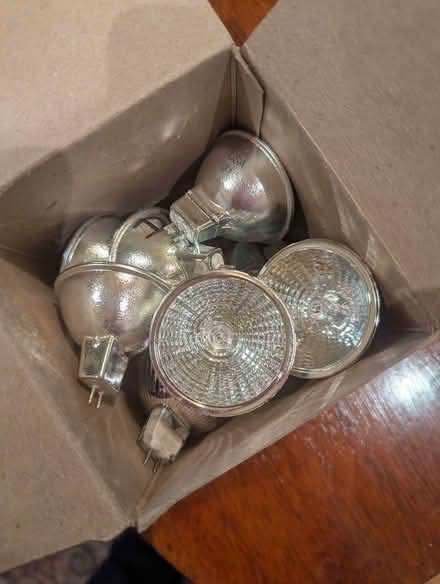 Photo of free Halogen light bulbs_ USED (Central Berkeley) #1