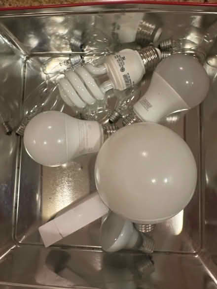 Photo of free Box of random light bulbs (Boston) #1