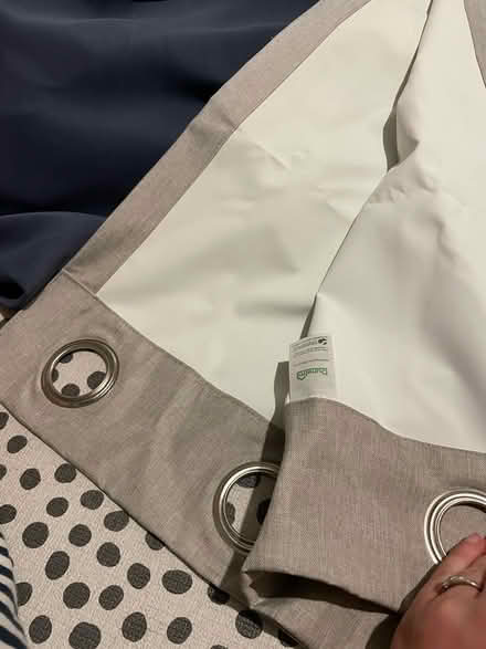 Photo of free Champagne coloured curtains - pair (Camberwell SE5) #1