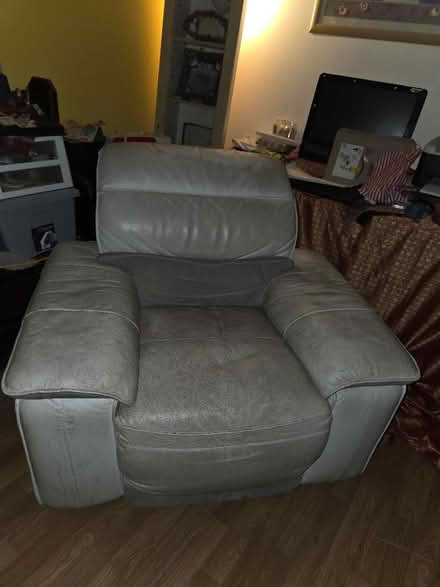 Photo of free Leather lounger (Waterside KA3) #1