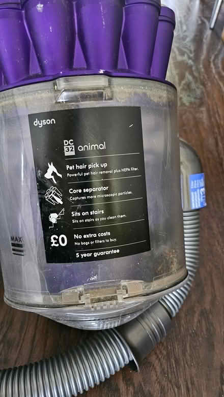 Photo of free Dyson vacuum cleaner - mains (Bearsted) #2