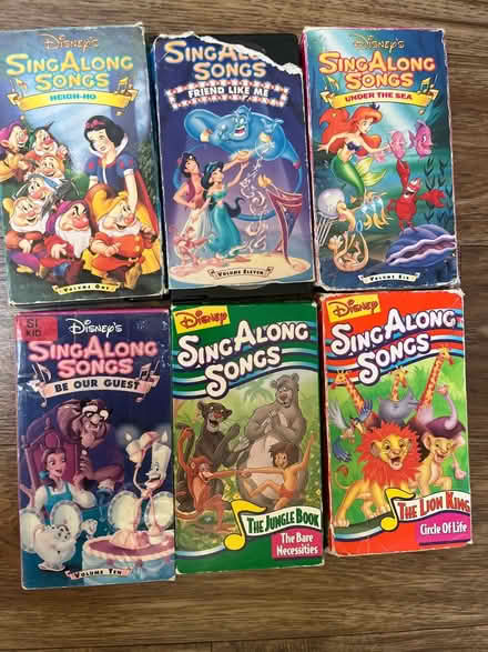 Photo of free Disney singalong VHS videos (Harbor Bay) #1