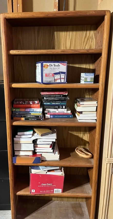 Photo of free Oak book shelves 2 units (West side Wickenburg) #2