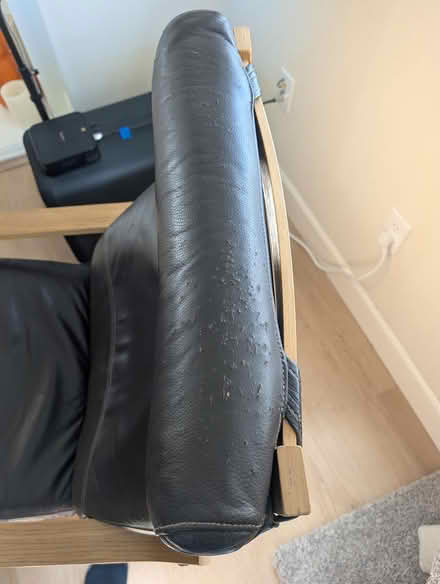 Photo of free Ikea Poang chair and ottoman (Near Loewe's off of Lone Tree) #3
