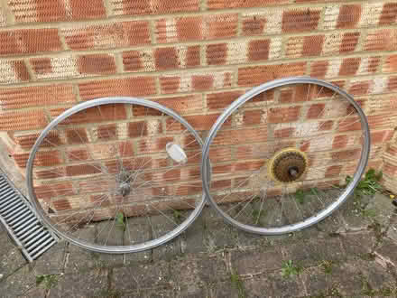 Photo of free Bicycle wheels (Highway SL6) #1
