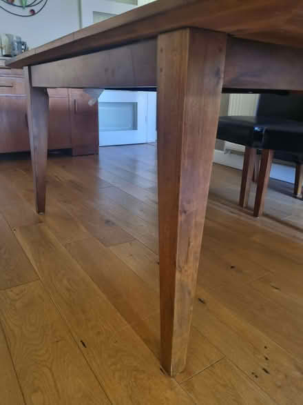 Photo of free Wooden extendable dining table (Chad Valley B15) #4