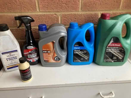 Photo of free Assorted car and household products (Bodicote OX15) #1