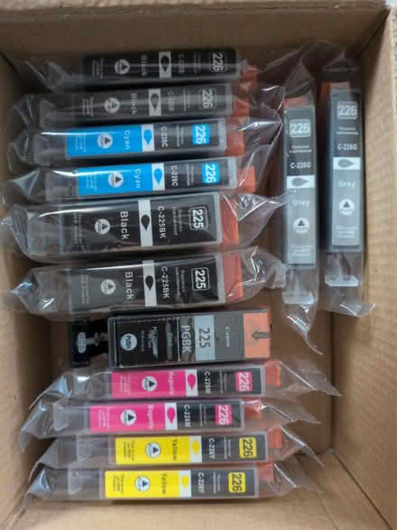 Photo of free Canon Ink Jet Ink asst (22 Mile & Hayes) #1