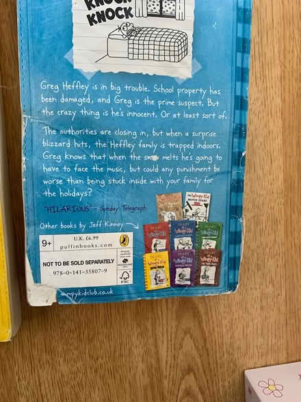 Photo of free Diary of a wimpy kid set (London N21) #4
