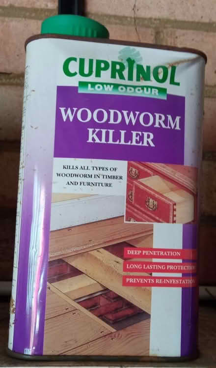 Photo of free Woodworm killer (east twickenham) #1