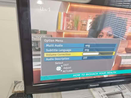 Photo of free (NOT A SMART TV) Panasonic Viera Plasma 37"Tv (Dog Kennel SE15) #2