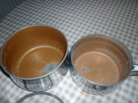 Photo of free Two Saucepans with Lids (welling DA16) #1