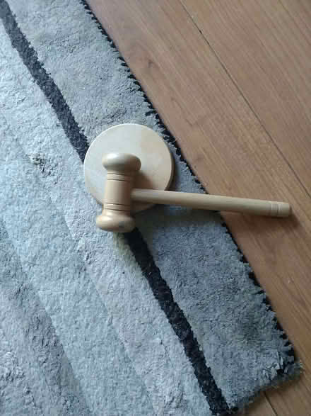 Photo of free Wooden gavel (London Rd, HW HP11) #2