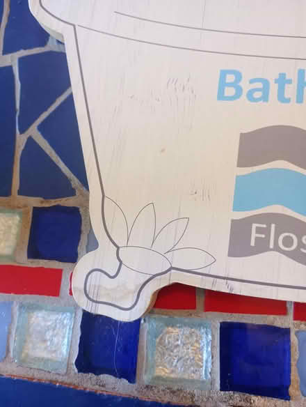 Photo of free Decorative bathroom sign (Hunston PO20) #2