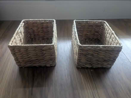 Photo of free Storage Baskets (Blackwall, E14) #3