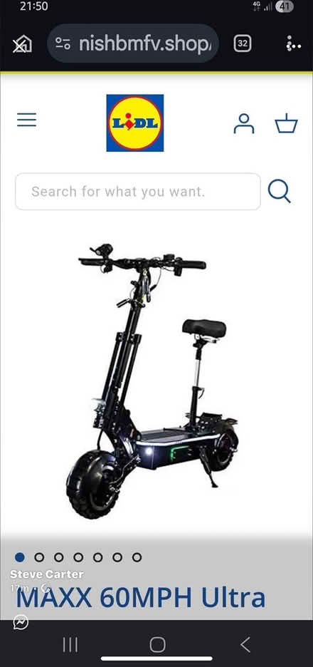 Photo of Electric scooter (Liverpool L9) #2