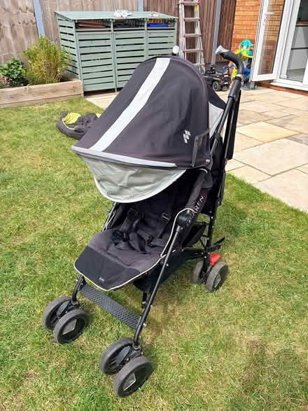 Photo of free McLaren Black Pram (Wootton) #1