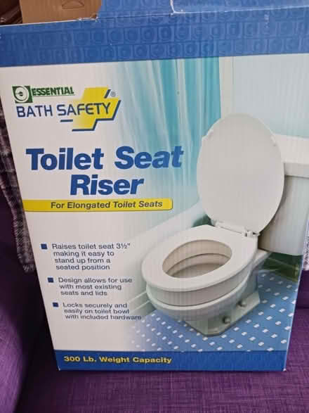 Photo of free New toilet riser seat (60th cedar ave 19143) #1