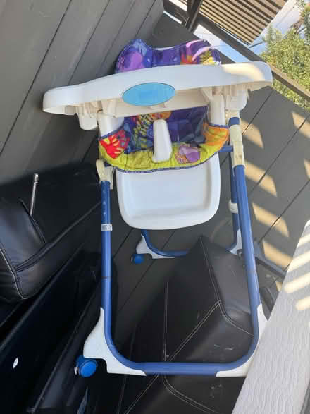 Photo of free Folding adjustable baby high chair (1075 Valencia Avenue) #4