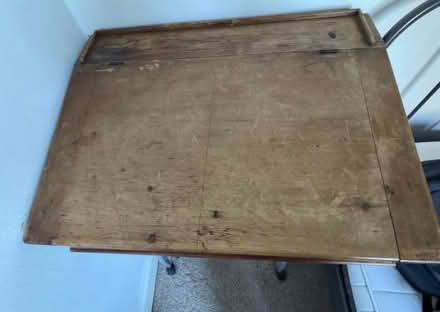 Photo of free Vintage wood and metal school desk (Brent NW2) #2