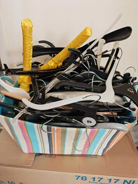 Photo of free Job lot of coat hangers (Great Sutton CH66) #1