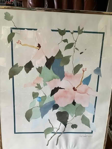 Photo of free pastel watercolor - signed original (south sunnyvale) #2