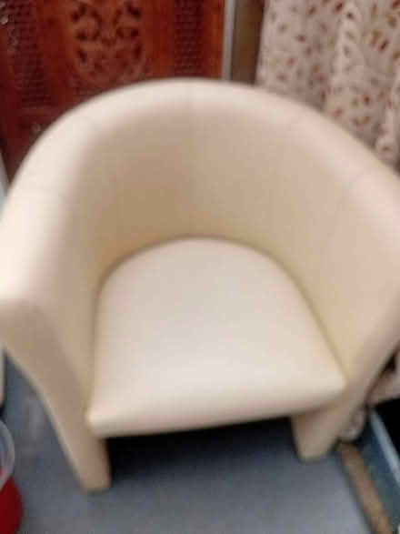 Photo of free 2 original 1970s tub chairs (Whitehill GU35) #1