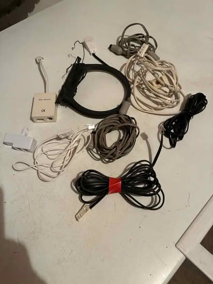 Photo of free Assorted media cables (Leigh-on-Sea SS9) #1