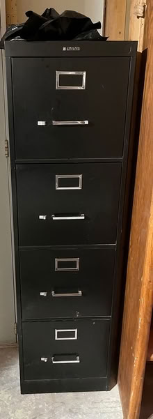 Photo of free Four drawer metal file cabinet (West side Wickenburg) #1