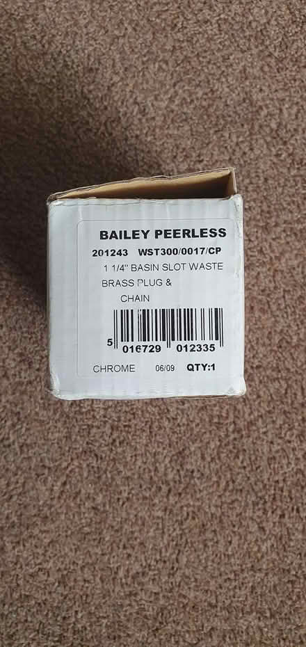 Photo of free 1.25 inch Basin Slot Waste (GU2 Stoughton) #1