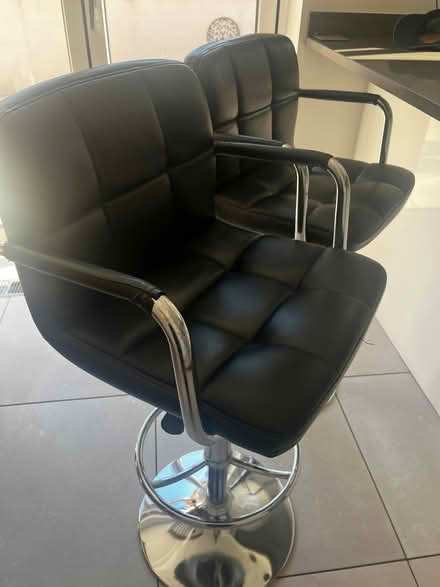 Photo of free Two gas lift bar stools (Moseley B13) #1