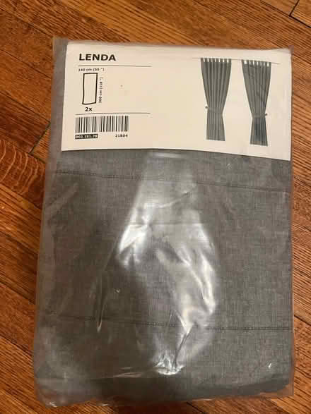 Photo of free IKEA Lenda light filtering curtains (Kensington Brooklyn) #1